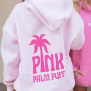 Classic Puff Hoodie in Blush