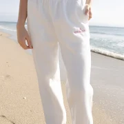 Pink Palm Classic Sweatpants in Pink Opal