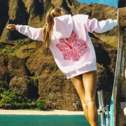 Hawaii Hibiscus Hoodie