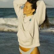 Pink Palm Puff To Live For the Hope of it All Hoodie Heather